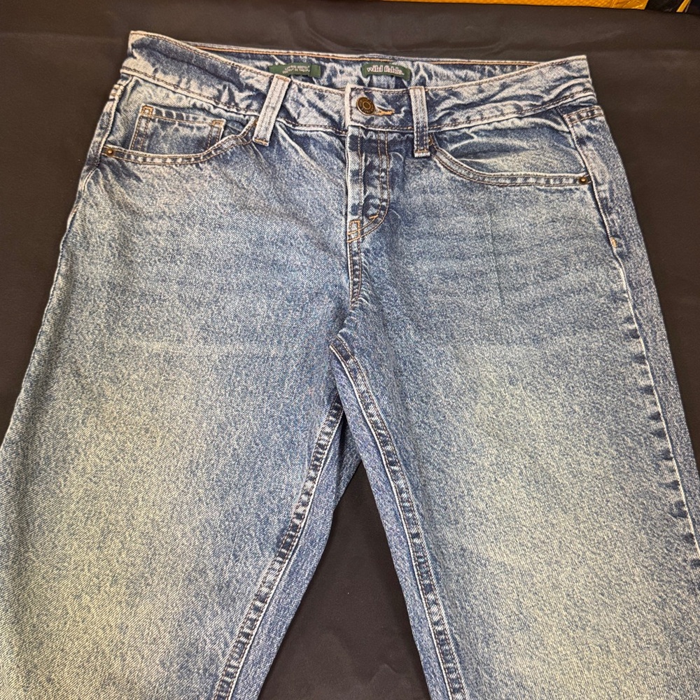 Wild Fable low rise boot-cut Classic Blue Denim Jeans size 4 new blue bootcut